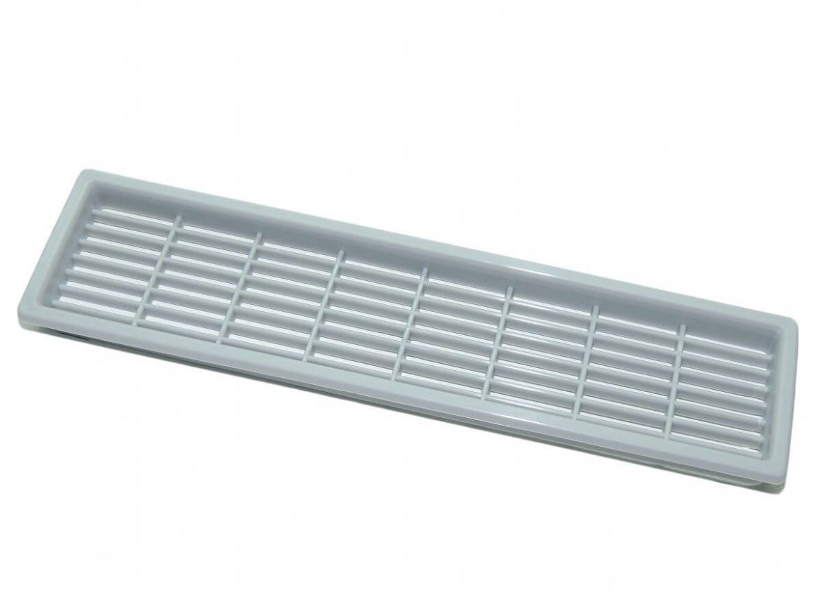 AIR VENT COVER PLASTIC GILLE 170x40mm Gray