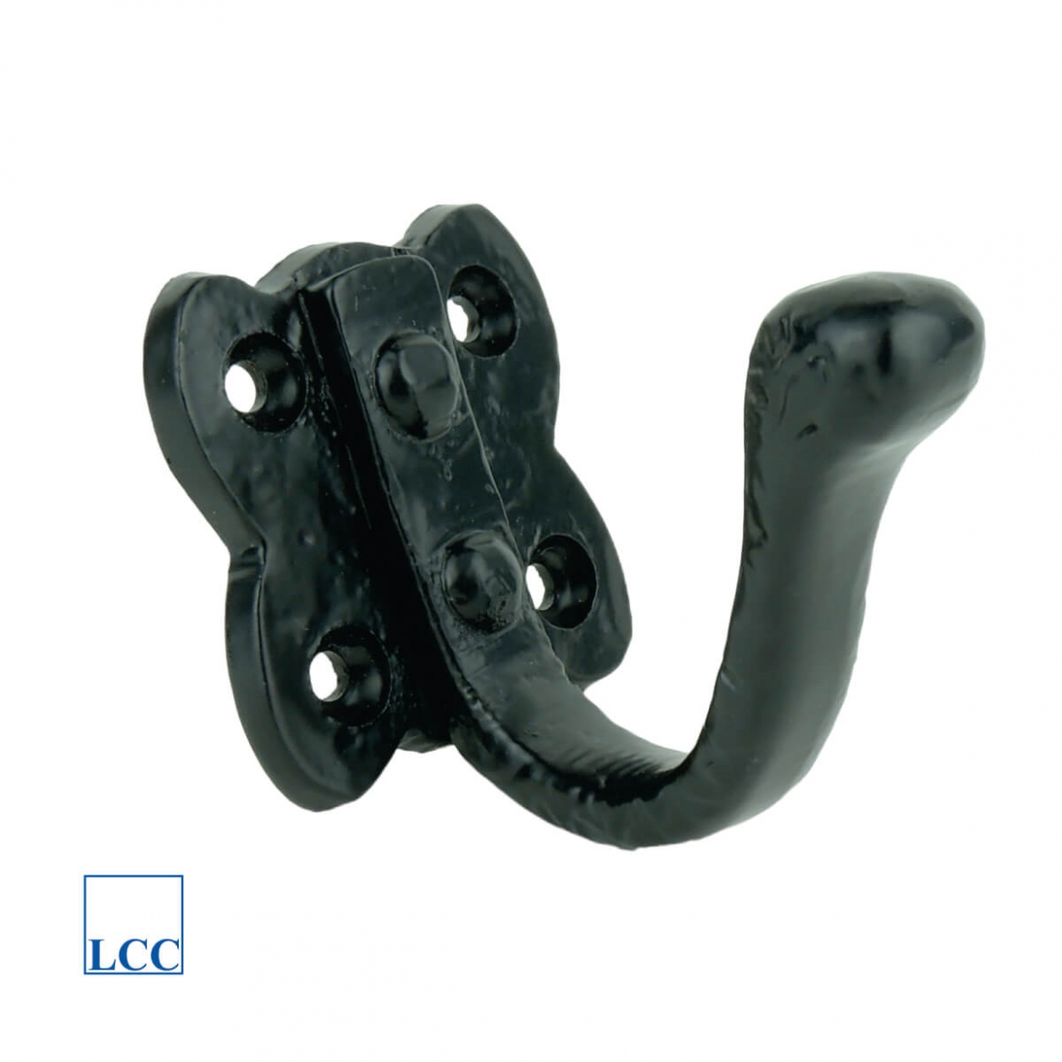 WALL HOOKS BLACK BDH-003 FORGED LOOK