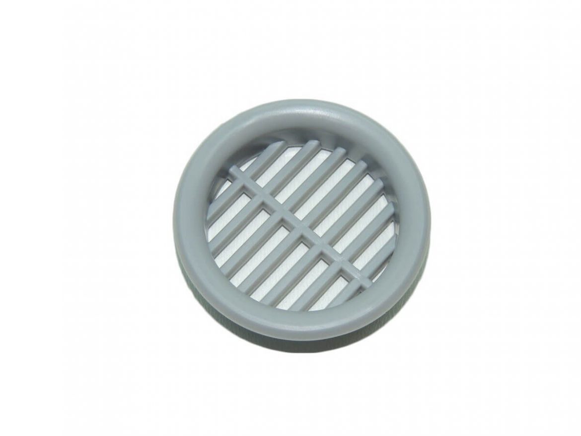 VENT COVERS PLASTIC ROUND Ø35mm GRAY