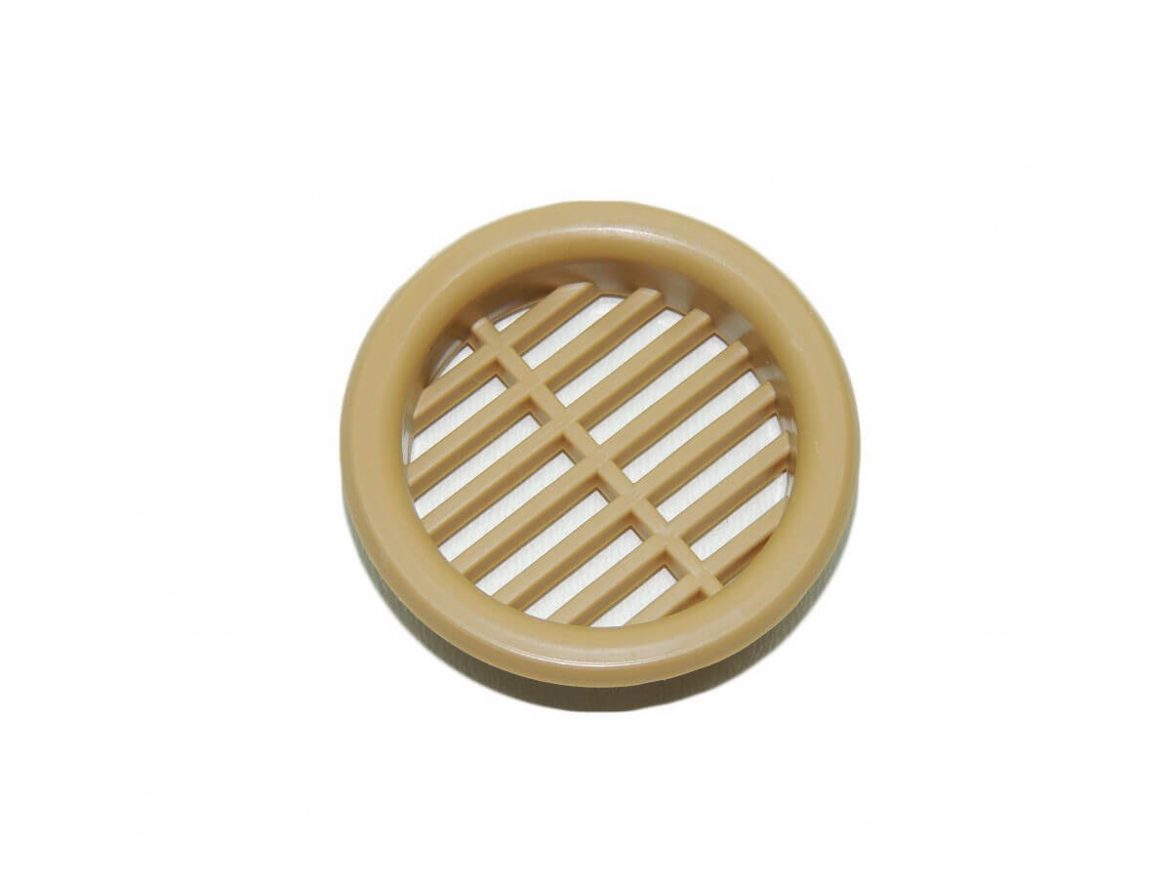 VENT COVERS PLASTIC ROUND Ø35mm BEIGE