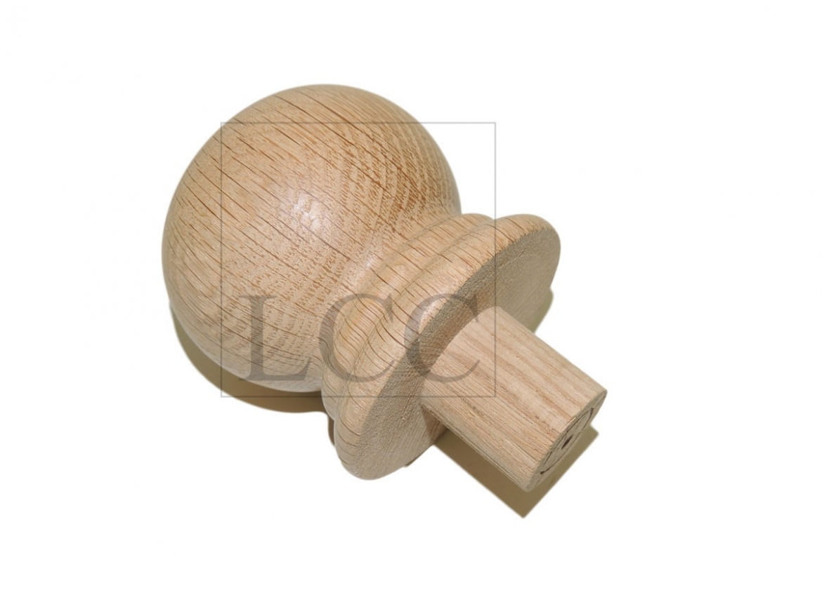 BOLA DE MADERA ROBLE 83mm