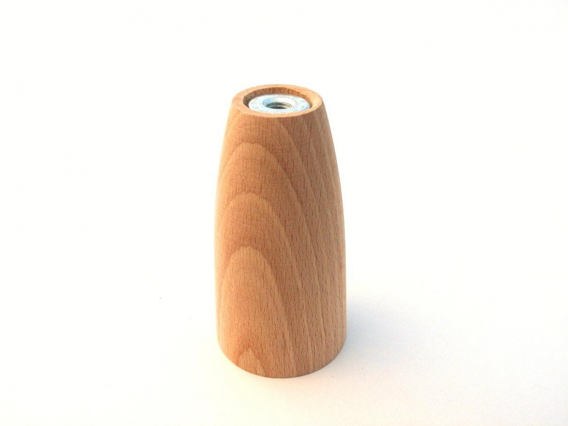 FURNITURE FEET WOODEN A-18 D Beech