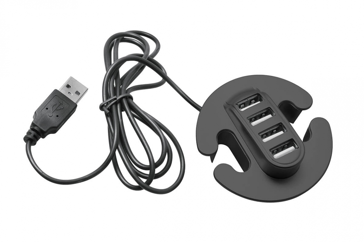 IN-DESK USB HUB GTV 4-INPUTS