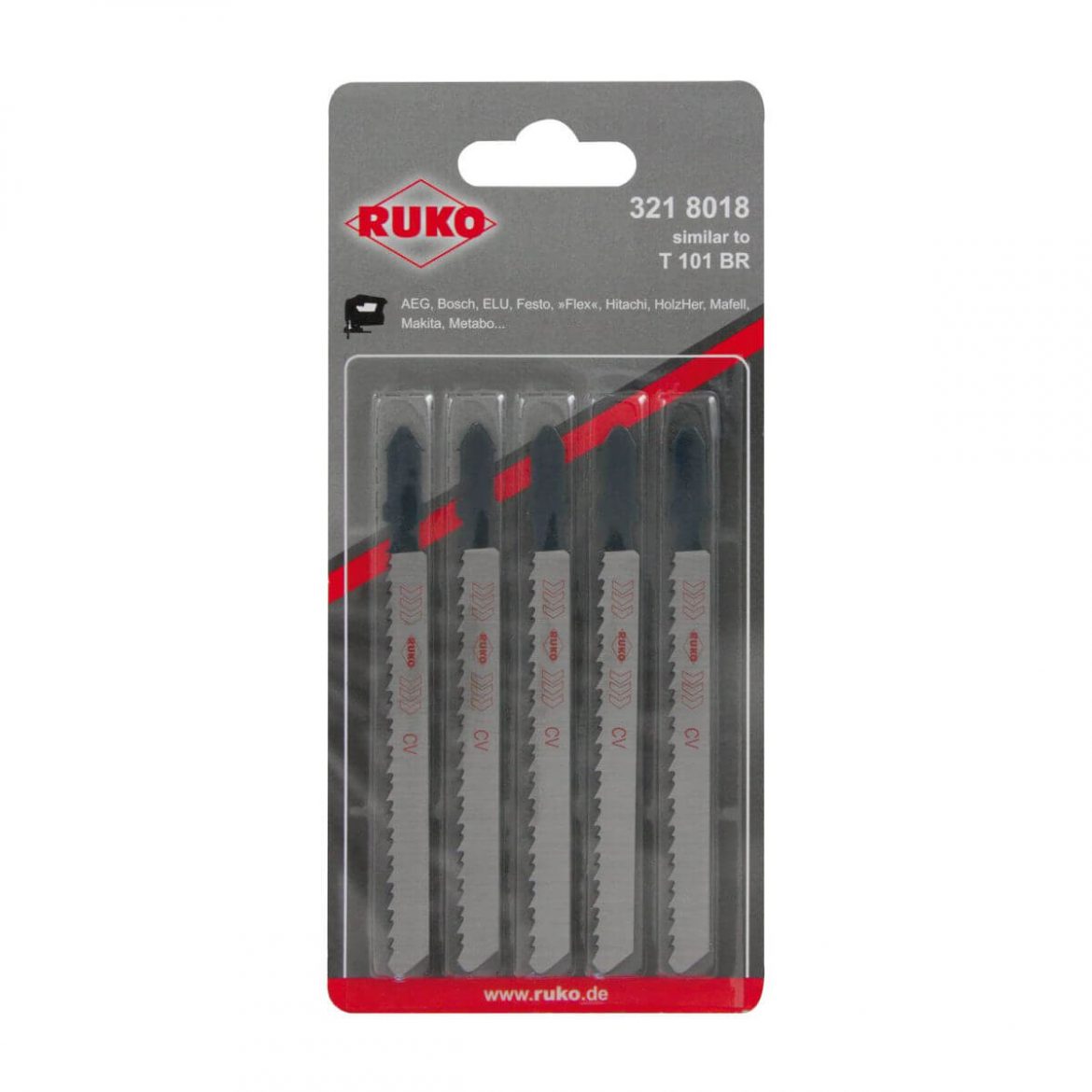 STIKSAVBLADES HÅND 8018 (5-STK)
