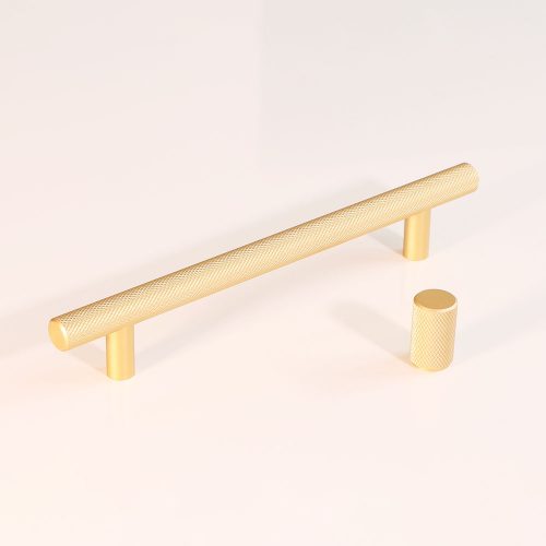 POIGNÉES ET BOUTONS DE MEUBLES QUILT GOLD