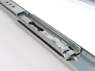 LOCKING DRAWER SLIDES BALL BEARING HEAVY DUTY 3-LOCK 80kg