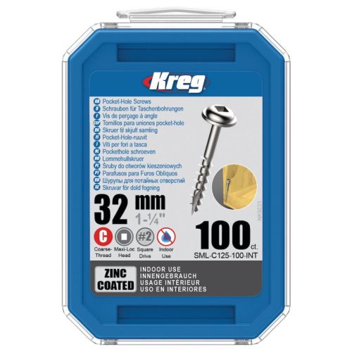 Taschenschrauben KREG 32mm Grobgewinde