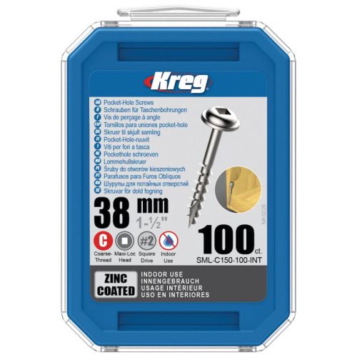 Taschenschrauben KREG 38mm Grobgewinde