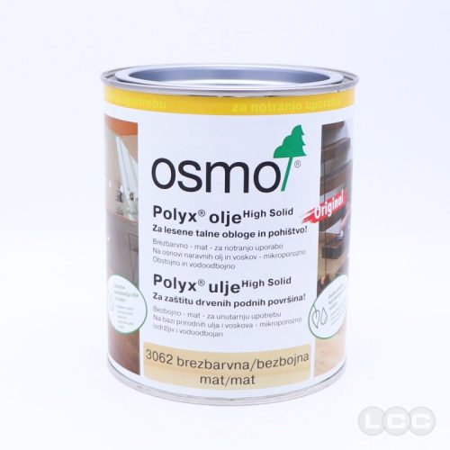 OLEJ NA DREVENÉ PODLAHY OSMO Polyx Original 0,75L