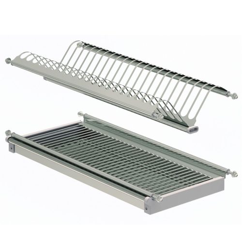 DISH DRAINER RACK AND TRAY Condo STAINLESS STEEL
