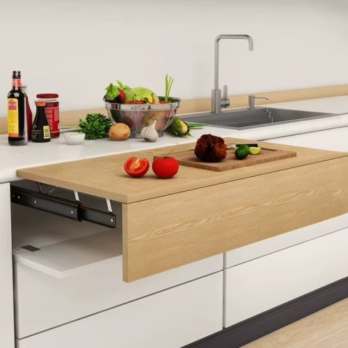 TABLE SLIDES Butler UNDER COUNTERTOP PULL-OUT