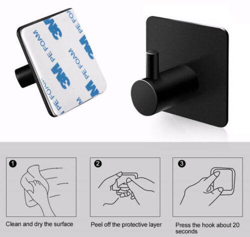SELF ADHESIVE HOOK FOR WALL Nemo