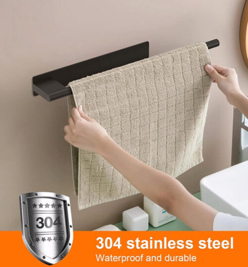 TOWEL HOLDER Nestor WITH DOUBLE SIDED TAPE